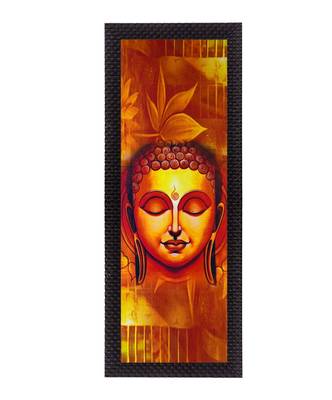 Face Of Lord Buddha Satin Matt Texture UV Art Painting 1