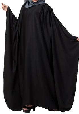 Very Elegant Islamic Abaya Kaftan With Pleats On Shoulders Made In Premium kashibo Fabric 3