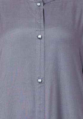 Grey Rayon Plain Abaya 7