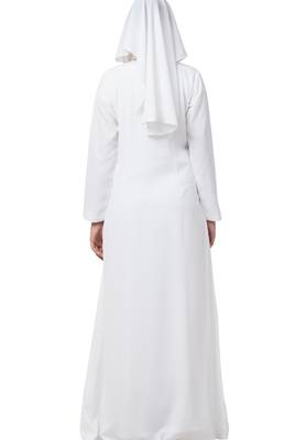 Cotton Abaya And Georgette Niquab Combo 7