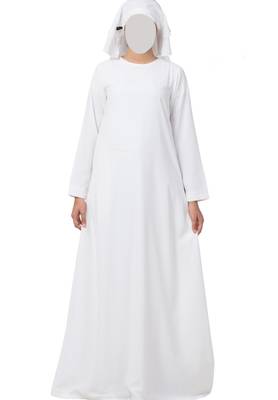 Cotton Abaya And Georgette Niquab Combo 8