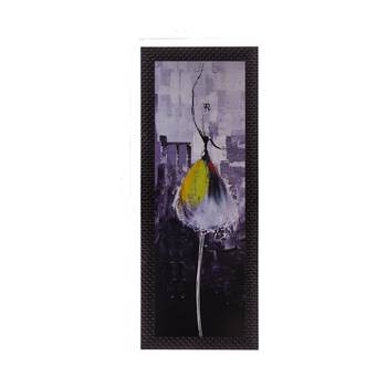 Dancing Girl In Yellow Satin Matt Texture UV Art Painting 1