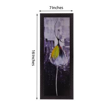 Dancing Girl In Yellow Satin Matt Texture UV Art Painting 2