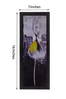 Dancing Girl In Yellow Satin Matt Texture UV Art Painting