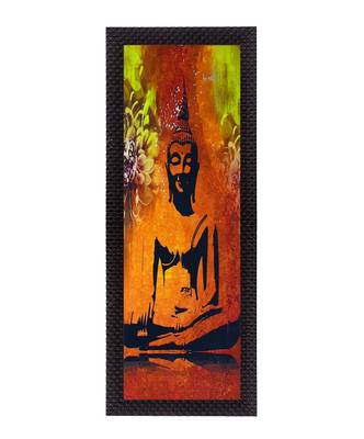 Almighty Lord Buddha Satin Matt Texture UV Art Painting 1