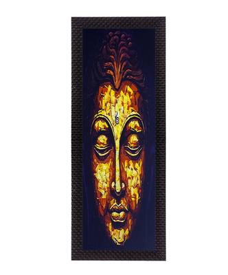 Face Of Lord Buddha Satin Matt Texture UV Art Painting 1
