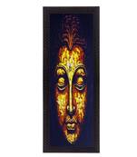 Face Of Lord Buddha Satin Matt Texture UV Art Painting