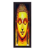 Enlightening Lord Buddha Satin Matt Texture UV Art Painting