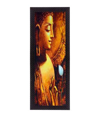 Almighty Lord Buddha Satin Matt Texture UV Art Painting 1
