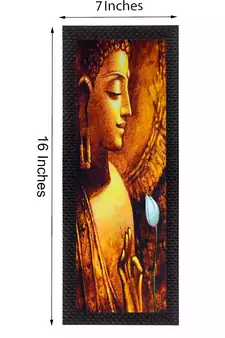Almighty Lord Buddha Satin Matt Texture UV Art Painting