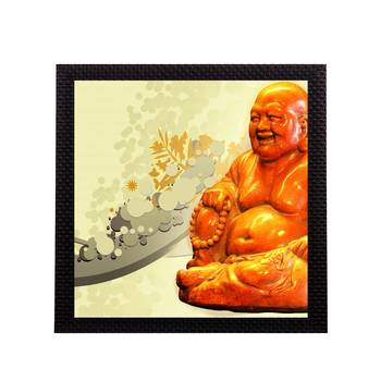 Laughing Buddha Satin Matt Texture UV Art Painting 1