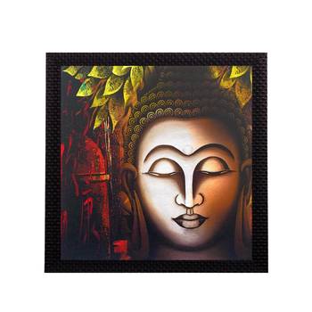 Face Of Buddha Satin Matt Texture UV Art Painting 1