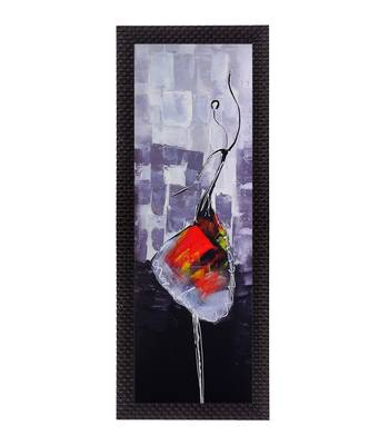 Colorful Dancing Girl Satin Matt Texture UV Art Painting 1