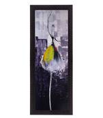 Yellow Dancing Girl Satin Matt Texture UV Art Painting