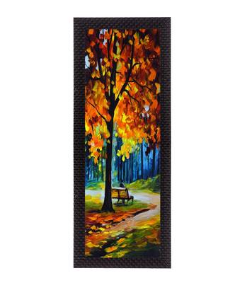 Scenic view Satin Matt Texture UV Art Painting 1