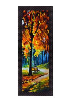 Scenic view Satin Matt Texture UV Art Painting