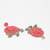 Handwoven Pink Orange Beads Afghan Design Silver Plated Brass Multi Jhumka Earrings