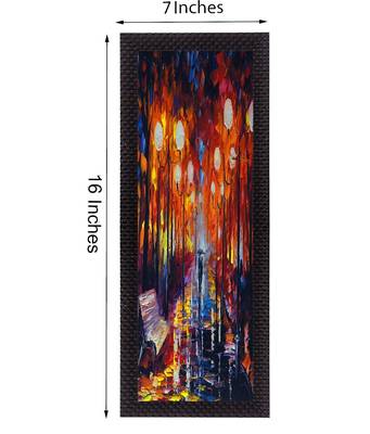 Colorful Scenic Satin Matt Texture UV Art Painting 2
