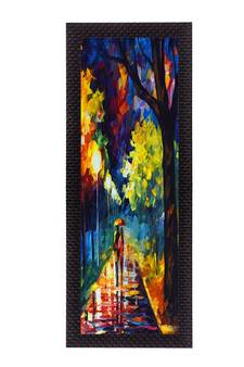 Scenic Night Satin Matt Texture UV Art Painting