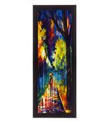 Scenic Night Satin Matt Texture UV Art Painting