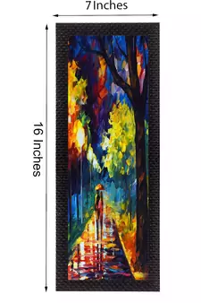 Scenic Night Satin Matt Texture UV Art Painting