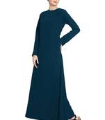 Simple A Line Abaya With Side Pockets