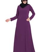 Simple A Line Abaya With Side Pockets