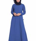 Simple A Line Abaya With Side Pockets