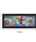 Lord Krishna Satin Matt Texture UV Art Painting