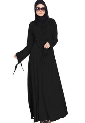 Latest Abaya Design With Detachable Shawl 1