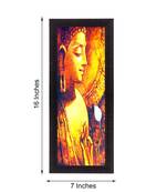Lord Buddha Satin Matt Texture UV Art Painting