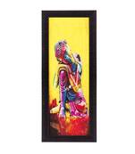 Mighty Lord Buddha Satin Matt Texture UV Art Painting