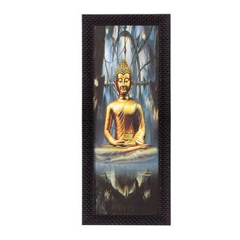 Almighty Lord Buddha Satin Matt Texture UV Art Painting 1