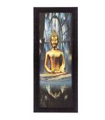 Almighty Lord Buddha Satin Matt Texture UV Art Painting