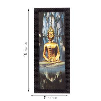 Almighty Lord Buddha Satin Matt Texture UV Art Painting 2