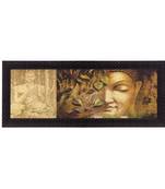 Great Lord Buddha Satin Matt Texture UV Art Painting