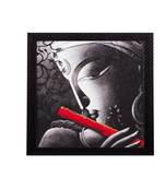 Lord Krishna Satin Matt Texture UV Art Painting