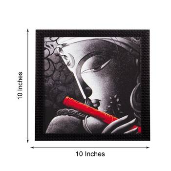 Lord Krishna Satin Matt Texture UV Art Painting 2
