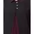 Nazneen Contrast Yoke Black/Purple  Casual Abaya
