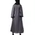 Blue Nazneen Hand Embroidered  Umbrella Nida Abaya