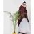 Maroon Nazneen Front Open Shirt Kaftan With Inner Casual Abaya