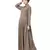 Black Nazneen Contrast Piping At Sleeve Casual Abaya