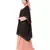 Peach Nazneen Double Layer Embellished Party Abaya