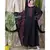 Black Nazneen Embroidered Butterfly Sleeve  Party  Abaya