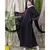 Black Nazneen Embroidered Butterfly Sleeve  Party  Abaya