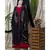Maroon Nazneen Embroidered Butterfly Upper With Inner Abaya Cum Kaftan