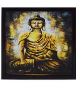 Spritual Buddha Satin Matt Texture UV Art Painting