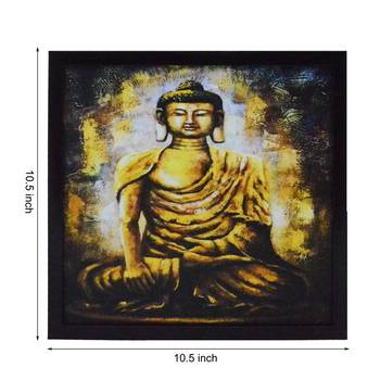 Spritual Buddha Satin Matt Texture UV Art Painting 2