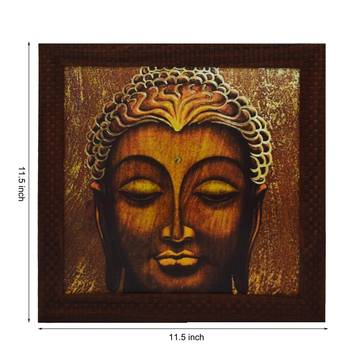 Spritual Buddha Head Satin Matt Texture UV Art Painting 2