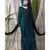 Green Nazneen Full Hand Embellished Party Abaya